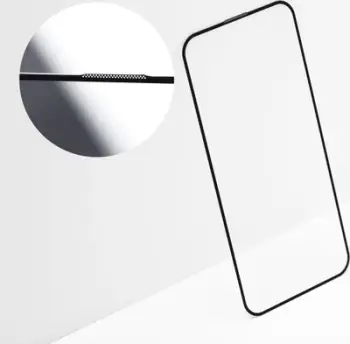 Xham mbrojtës OG Premium për iPhone 15 Plus, 0.2mm, 9H, i zi