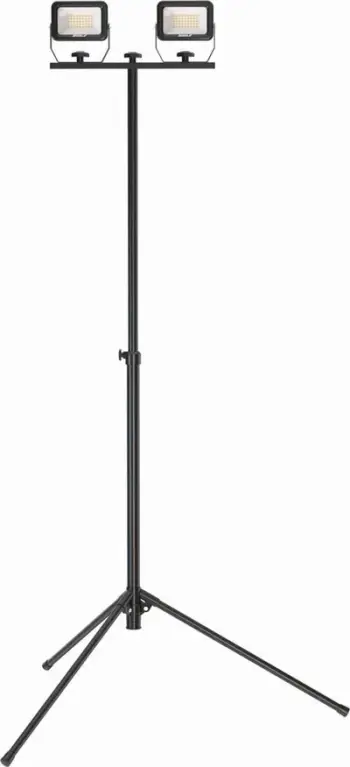 Lampë punishtore DEDRA L1074-32, 2x30W SMD LED, 2x2700lm, IP65, me tripod