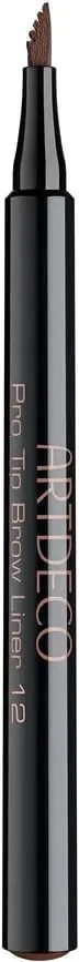 Laps për vetulla Artdeco Pro Tip Brow Liner 12 Ebony Tip për femra, 1ml - 1