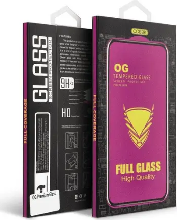 Xham mbrojtës OG Premium për Xiaomi Redmi 10C 12C, tempered glass, i zi