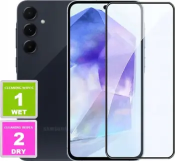 Xham mbrojtës OG Premium për Samsung Galaxy A35 A55, tempered glass, i zi