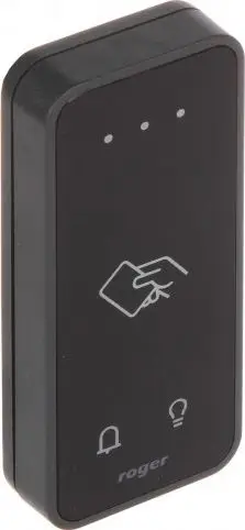 Lexues afërsie Roger MCT80M BLE, 13.56MHz MIFARE, BLE, i zi