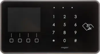 Lexues afërsie Roger MCT88M IO, MIFARE 13.56MHz, NFC dhe BLE, i bardhë