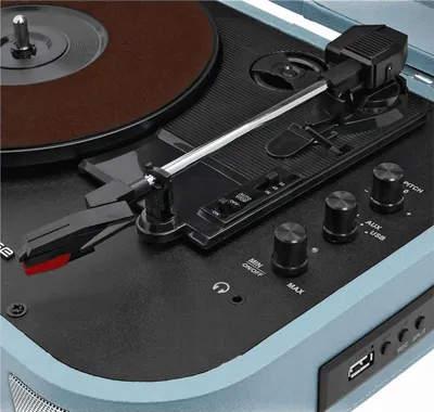 Gramafon Muse MT-201 BVB Retro, Bluetooth USB, 2x5W, i zi - 2