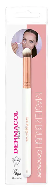 Brushë grimi Dermacol Cosmetic Concealer Brush Rose Gold D62