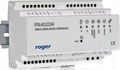 Kontrollues i aksesit Roger PR402DR, 2 lexues, 4000 përdorues, gri - 3