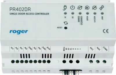 Kontrollues i aksesit Roger PR402DR, 2 lexues, 4000 përdorues, gri - 4