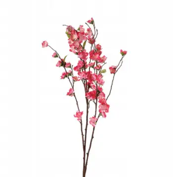 Dekor degë artificiale Atmosphera Apple Blossoms, 110 cm, rozë