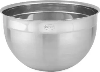 Enë përzierëse Rosle, 1.6L, 16 x 10 cm, çelik inox, argjendtë