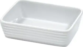 Enë pjekjeje Küchenprofi Casserole Dish Burgundy, drejtkëndëshe, e bardhë