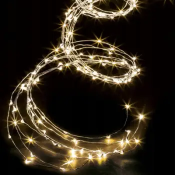 Dekor drita kaskadë Outdoor, 400 LED, 2m, shumëngjyrëshe