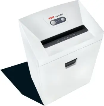 Grirëse dokumentesh HSM 500W, profesionale zyre, 500 W, e bardhë
