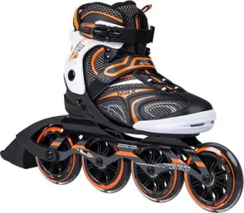 Patina inline Nils Extreme NA1060S, rrota 100mm, ABEC9, të zeza, nr 40