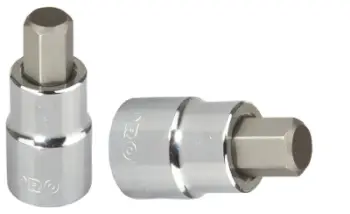 Bit gjashtëkëndor Pro-Line 1/2" H14, 14 mm, i argjendtë
