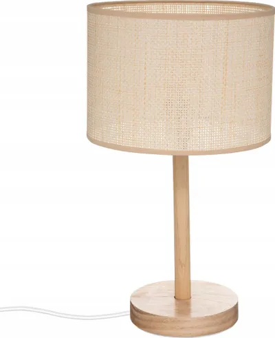 Lampë tavoline Atmosphera Della Straight, 42cm, soket E27, bezhë - 1