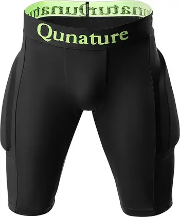 Shortse mbrojtëse ijeve Qunature Ski Basic M EVA 12 mm uniseks e zezë
