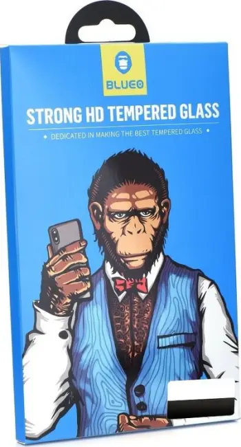 Xham mbrojtës Partner Tele.com Mr. Monkey Glass, për iPhone 7/8, 5D, i zi