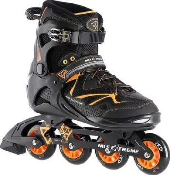 Patina inline Nils Extreme NA9022, rrota 80 mm, ABEC 9, e zezë, madhësia 41
