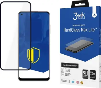 Xham mbrojtës 3MK HardGlass Max Lite Realme 10 4G, fullscreen, i zi