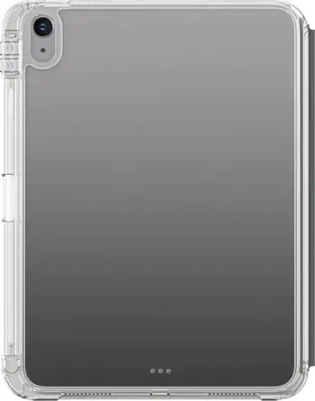 Mbështjellës tablet, AmazingThing, Minimal Case IPADGEN11MINBK, për iPad 11" (2025) / iPad 10.9" (2022), kapak me stand, panel i pasmë transparent, vend për Apple Pencil, gri e errët