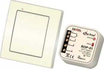 Set kontrolli pa tel Zamel RZB-01, RNK02 ROP01, për ndriçim