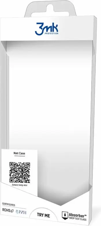 Mbështjellës, 3mk Protection, Matt Case, për iPhone 6/6s, TPU mat, e zezë