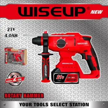 Makine shpuese elektrike 21V. WISEUP