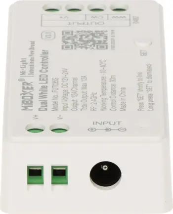 Kontrollues LED Milight Miboxer FUT035S, CCT, 12A, i bardhë