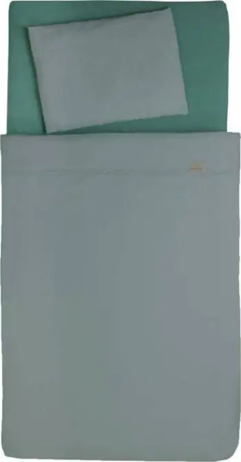 Set shtrati për bebe BabyMatex, 100 x 135 cm, pambuk, jeshile