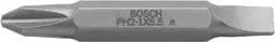 Bit kaçavide Bosch PH2 Double Ended, 45mm, çelik S2, gri