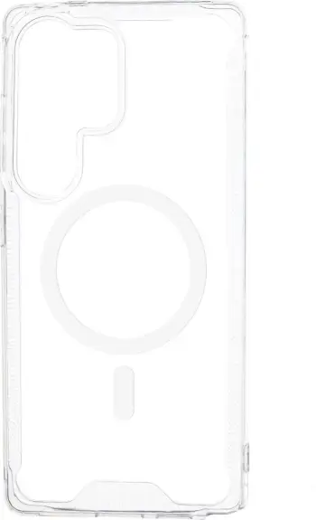 Mbështjellës celular Hurtel Clear Corner Case MagSafe për Samsung Galaxy A57, TPU+PC, transparent
