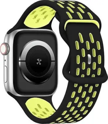 Rrip ore Apple Watch Beline Strap Sport, silikon, 38/40/41mm, zi verdhë