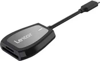 Lexues i kartës së memories Lexar USB-C 3.2 Gen 1 (LRW470U-RNHNG), i hirtë