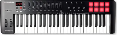 Tastierë MIDI M-Audio Oxygen 49 MKV, 49 taste, USB, e zezë - 3