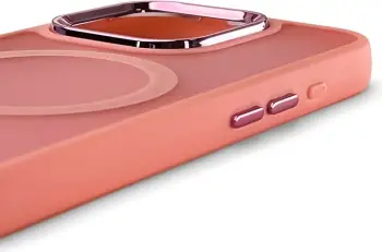 Mbështjellës celular, Hurtel Fashion Case MagSafe për Samsung Galaxy S26, TPU, i përputhshëm me MagSafe, rozë