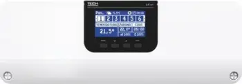 Kontrollues ngrohje Tech Eight-zone L-X STLXWH, 8 zona, modul WiFi, i bardhë