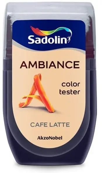Mostër boje Sadolin Ambiance Cafe Latte, 30ml, për mure të brendshme, bezhë e ngrohtë