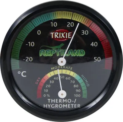 Termometër dhe higrometër analog Trixie, 7.5 cm - 1