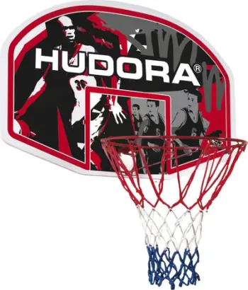 Set kosh basketbolli Hudora, i rregullueshëm, për përdorim të brendshëm dhe të jashtëm