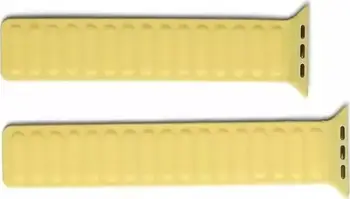 Rrip ore Beline Magnetic për Apple Watch 42 44 45 49mm, i verdhë