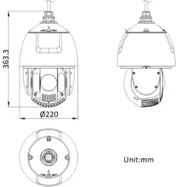 Kamerë IP Hikvision DS-2DE7A432IW-AEB, 4 Mpx, zm 32x optik, e bardhë