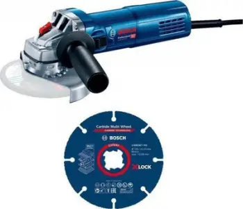 Brushe këndore Bosch GWS 9-125 S, 900W, X-LOCK, me rregullim shpejtësie