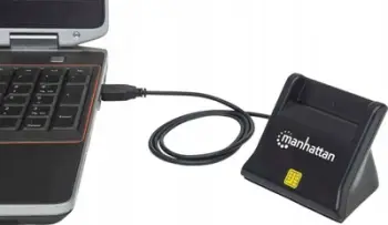 Lexues kartelash Manhattan USB-A Smart SIM, USB 2.0, 480 Mbps, i zi