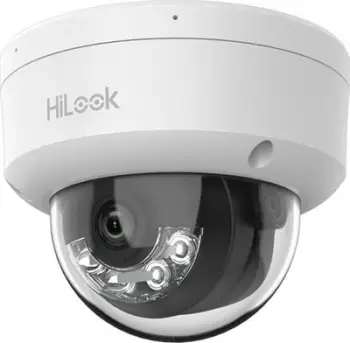 Kamerë IP Hikvision HiLook IPC-D140HA-LU, 4MP, lente 2.8mm, PoE, IP67, e bardhë