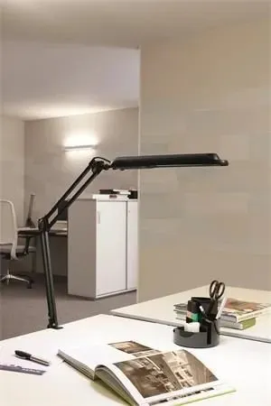 Lampë tavoline me kapëse Maul MAULantlantic, LED 9W, dritë e bardhë dite, e zezë - 2