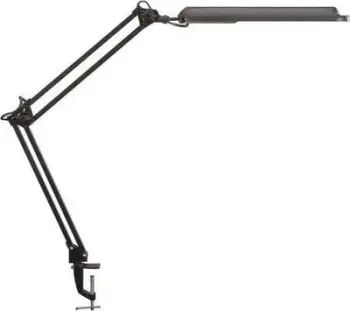 Lampë tavoline me kapëse Maul MAULantlantic, LED 9W, dritë e bardhë dite, e zezë