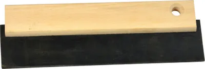 Shpërndarës gome GEKO, 200 mm, dorezë druri - 1