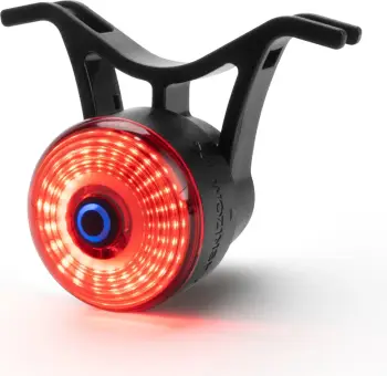Dritë e pasme biçiklete smart, Wozinsky WIS-02, LED, 250 mAh, USB-C, rezistente ndaj ujit, sensor frenimi, e zezë, 1 copë