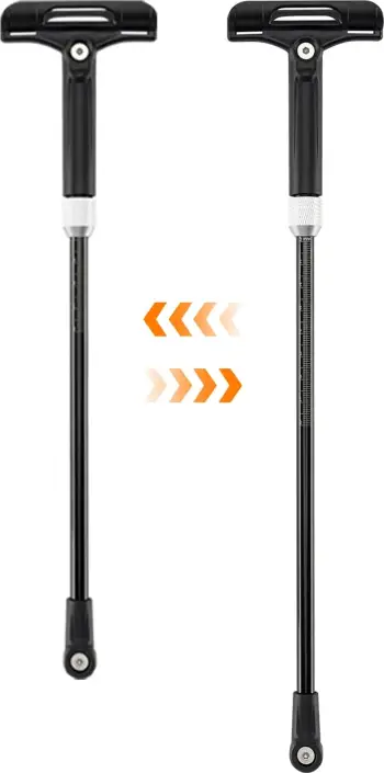 mbrojtëse balte biçiklete, Wozinsky WBR-01, e rregullueshme universale 28-32 cm, montim përpara/prapa, e zezë