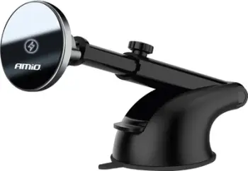 Mbajtës magnetik telefoni BLOW US-40, për grilë ventilimi, rrotullim 360°, i zi